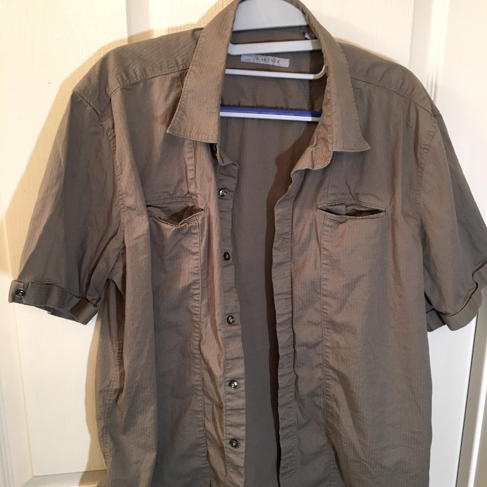 7 Diamonds Button Shirt
